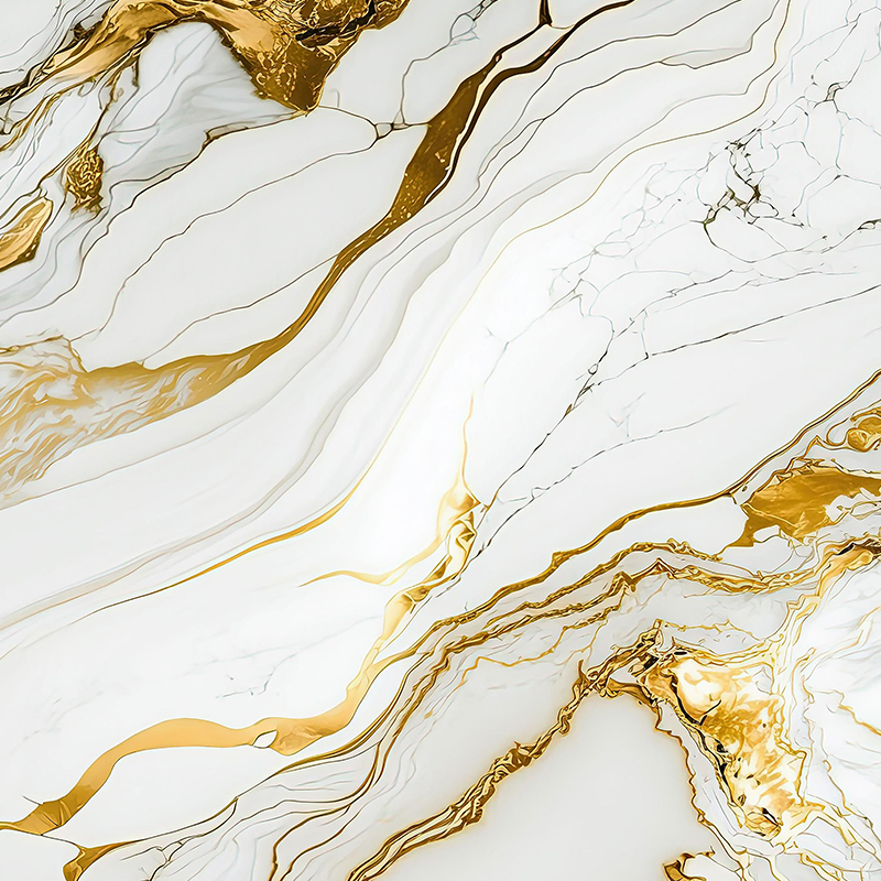 Golden Wave Köksskåp PET 3D Transfer Film