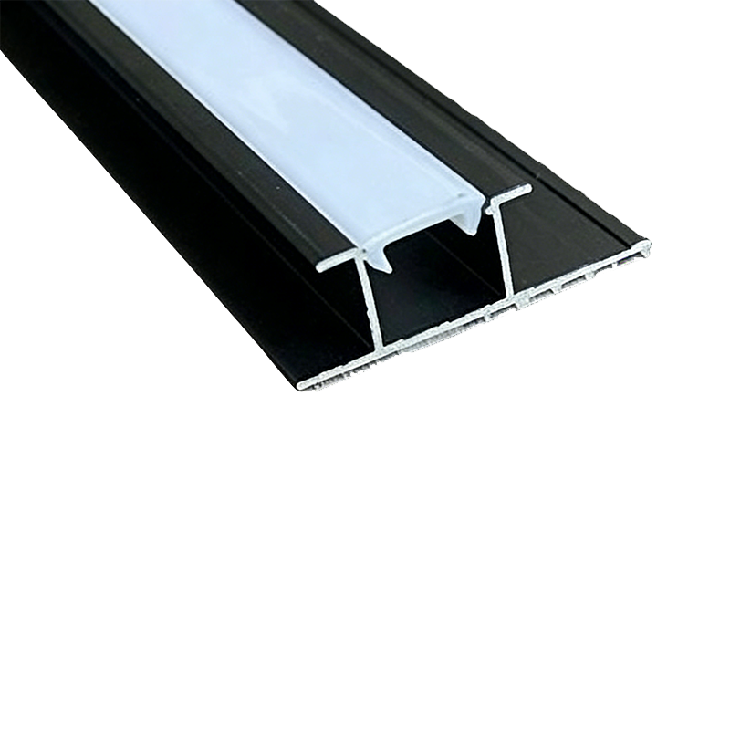 X8 aluminiumlinjer med lampor för 8 mm träfanerpanel förbättrad atmosfär
